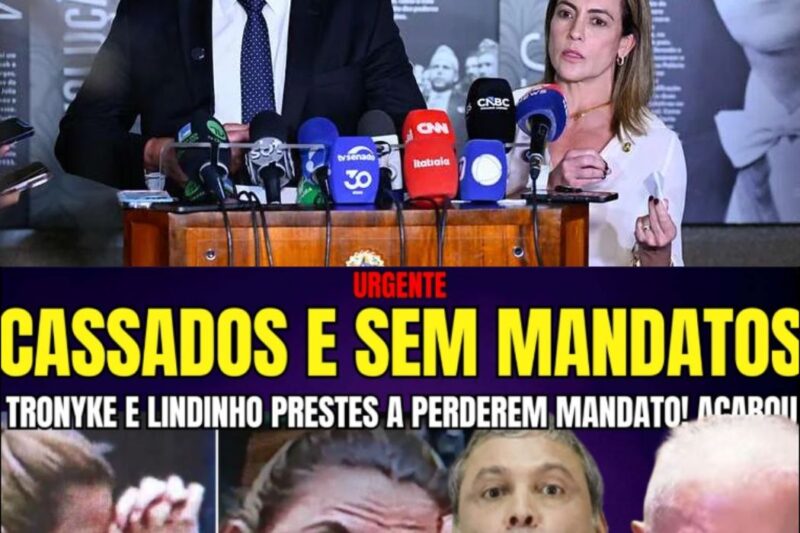Lindbergh Farias e Soraya Thronicke Rumo à Cassação por Acusações Gravíssimas