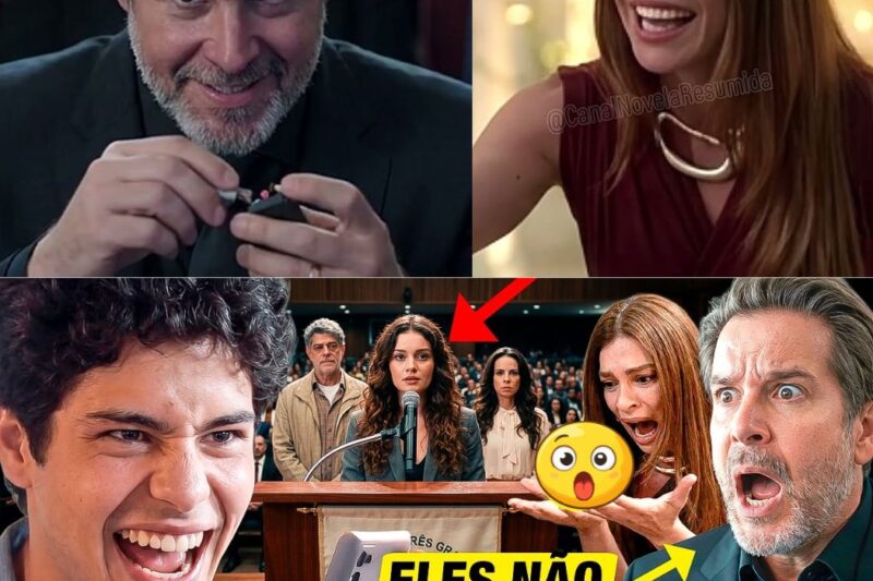 Raul vira o jogo na posse de Gerluce e expõe Ferete diante de todos em “Três Graças”