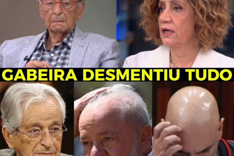 Gabeira não se cala e dá aula de realidade: Militância surta com a verdade ao vivo