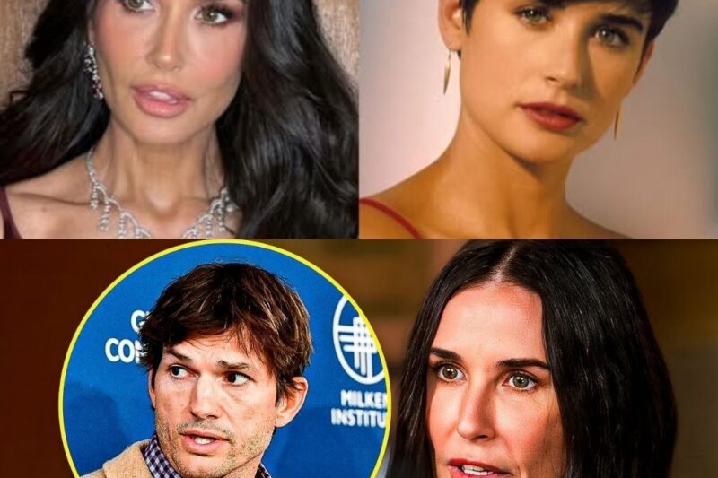 Aos 62 anos, Demi Moore finalmente fala sobre Ashton Kutcher … Tente não engasgar