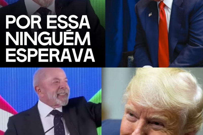 Lula sobre Donald Trump em manobra de relações internacionais e coloca a direita no bolso