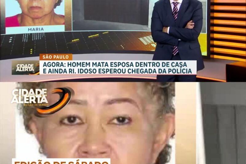 Homem mata mulher dentro de casa e sorri até a chegada da polícia