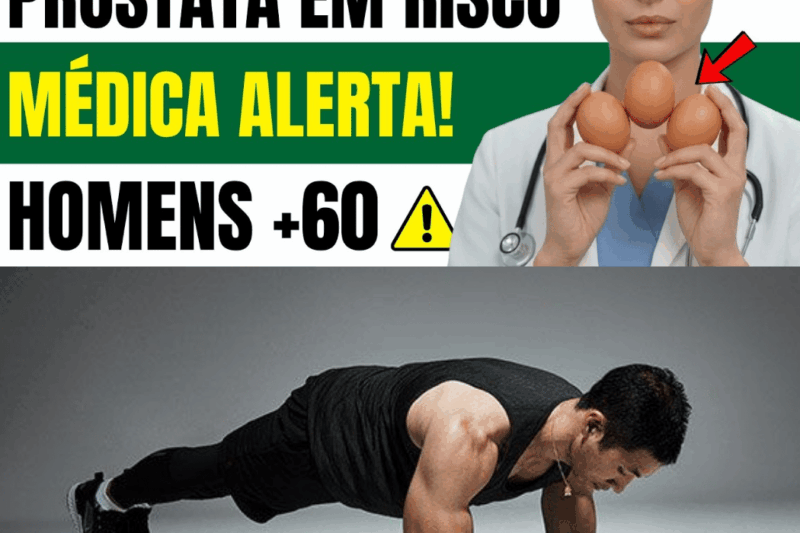 O que 3 ovos por dia fazem com sua próstata – médicos escondem isso!!