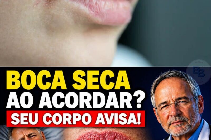 Esqueça o mito de que acordar com a boca seca é algo normal do envelhecimento ou da rotina. Pesquisas clínicas de ponta revelam que essa secura extrema é um sintoma chave para patologias graves que destroem sua saúde pelas costas, enquanto você dorme. Se você ronca, acorda cansado mesmo depois de horas de sono ou sente um gosto metálico na boca, seu organismo pode estar implorando por uma investigação imediata. Entenda a engenharia oculta por trás da xerostomia e como reverter o quadro antes que a situação se agrave clicando no link disponível nos comentários.