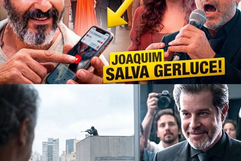 Três Graças: Joaquim Surpreende na Cerimônia de Posse de Gerluce e Salva Ela da Armação de Ferete!