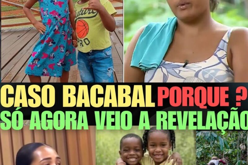 CASO BACABAL SO AGORA REVELOU A BOMBA PORQUE ?