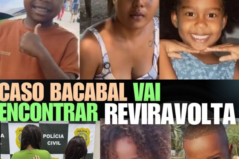 REVIRAVOLTA URGENTE CASO BACABAL CRIANÇAS DESAPARECIDAS VAI SER ENCONTRADAS