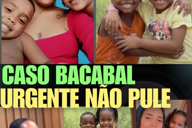 URGENTE CASO BACABAL VOCÊ PRECISA SABER DESSA VERDADE