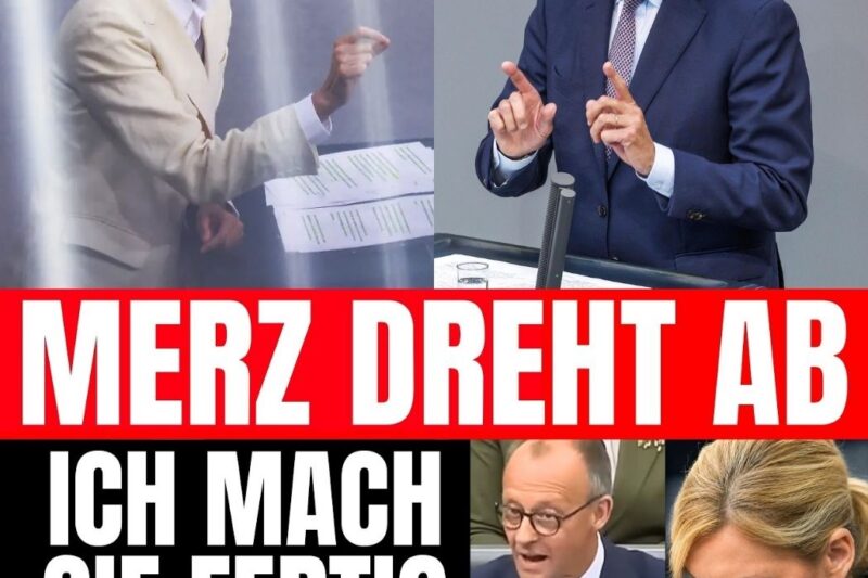 Eskalation im Bundestag: Als Merz Weidel beleidigt und Klöckner sich schämt – Der politische Eklat, der alles veränderte!