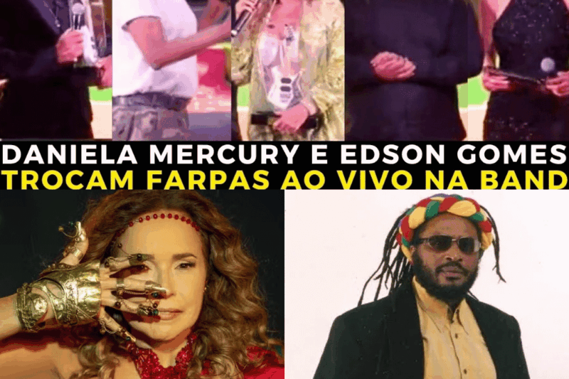 VERGONHA – Daniela Mercury tenta lacrar e leva resposta de Edson Gomes