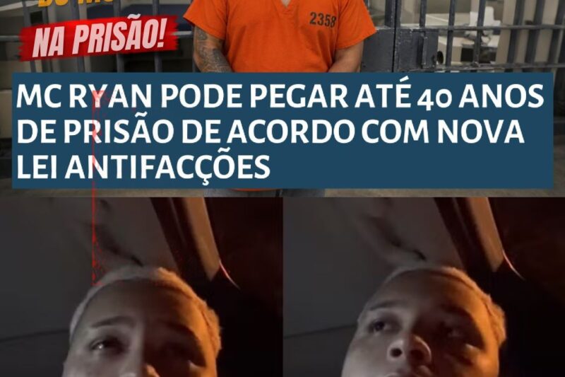MC Rian Enquadrado pela Nova Lei Antifacções: Como a Situação no Sistema Prisional se Torna Delicada