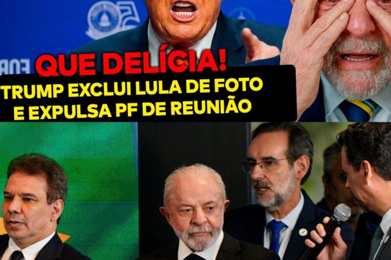 Trump Exclui Lula de Foto Oficial e Expulsa Delegado da PF de Reunião: A Reação de Lula e as Consequências Políticas