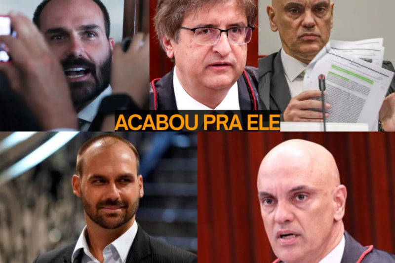 EDUARDO BOLSONARO ENTRA EM PÂNICO APÓS PGR PEDIR ALEXANDRE DE MORAES QUE CONDENE ELE E O PRENDA!!!!