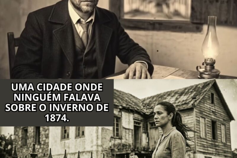 A cidade onde ninguém falava sobre o inverno de 1874 | Conto perturbador fictício