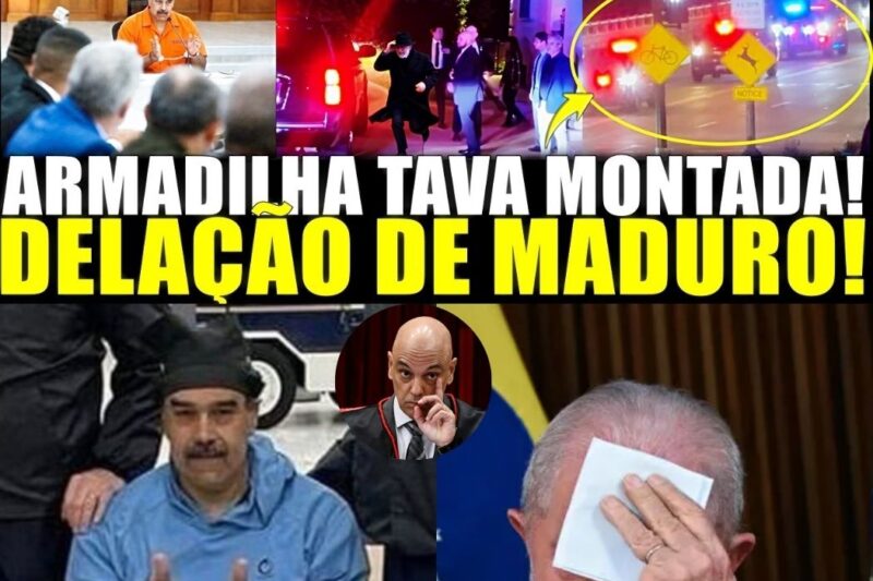 Armando uma Armadilha! PT Tenta Tirar Lula dos EUA com Delação de Maduro e OEA é Acionada Contra Alexandre de Moraes