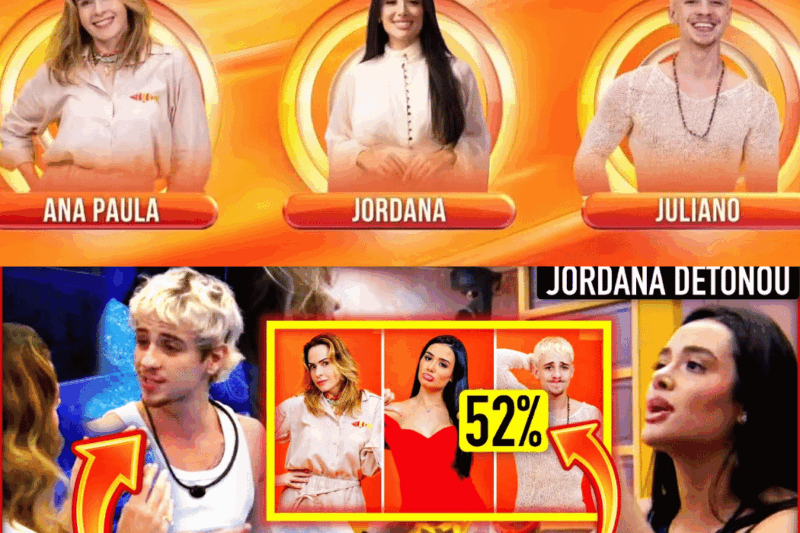 Madrugada de fogo no BBB26: Ana Paula expõe Juliano, Jordana vira o jogo no grito e o paredão que parecia resolvido agora cheira a reviravolta
