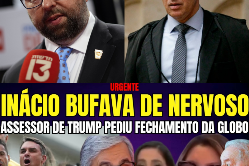URGENTE! Lula em choque com Globo: assessor de Trump pediu fechamento da emissora e Brasília fervilha