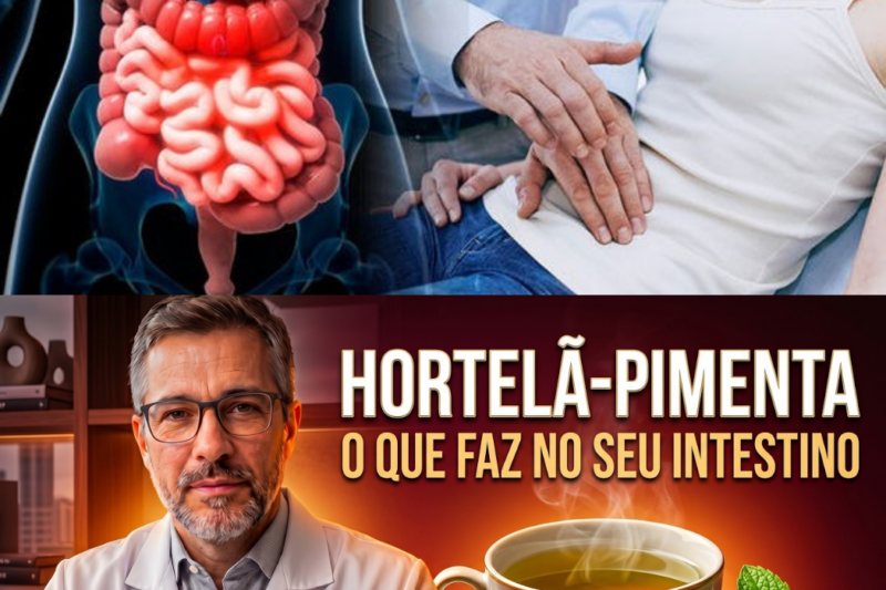 Chá de Hortelã-Pimenta: O Segredo Que Seu Intestino e Corpo Estavam Esperando