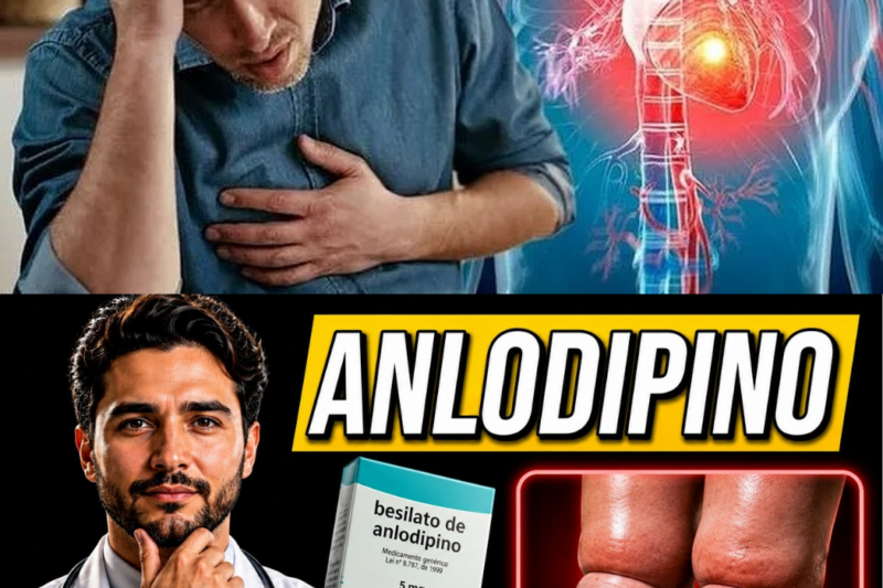 Cardiologista alerta: anlodipino, o medicamento mais usado para pressão alta pode colocar sua vida em risco se usado incorretamente