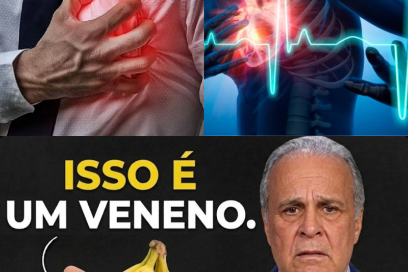 O DOCE VENENO AMARELO: Como o Hábito “Saudável” de Comer Banana Está DESTRUINDO o Seu Fígado e o Seu Coração