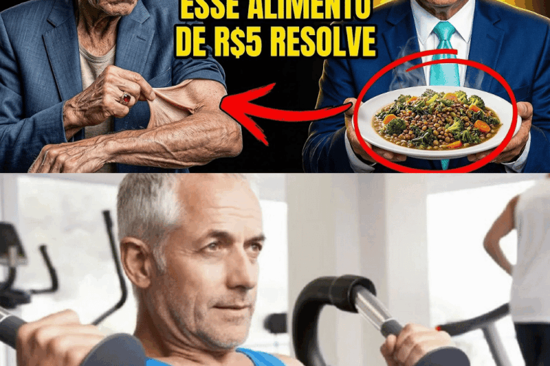 O ALIMENTO BARATO que RECUPERA MÚSCULOS mais Rápido que CARNE após os 50