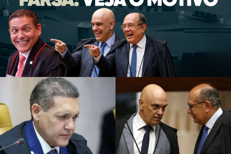 Moraes e Gilmar Deram um Golpe em Nunes Marques e Ele Não Viu!!!