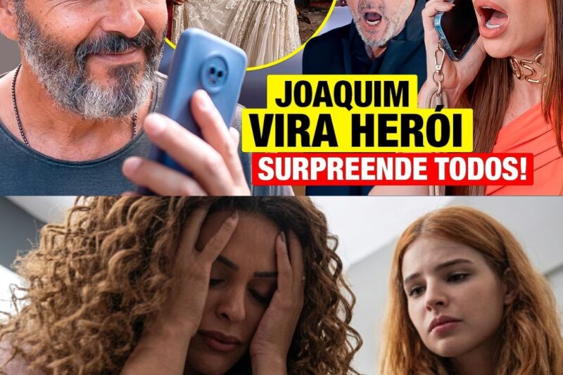 Três Graças: Joaquim rejeita Arminda, salva o casamento dos filhos de Ferete e um detalhe chocante transforma o altar em palco da queda do vilão
