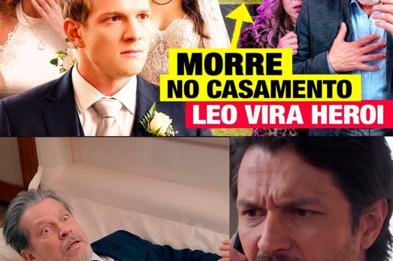 Três Graças: casamento duplo vira palco de terror, Ferete arma contra os próprios filhos, Macedo reaparece e a farsa de Arminda explode no velório