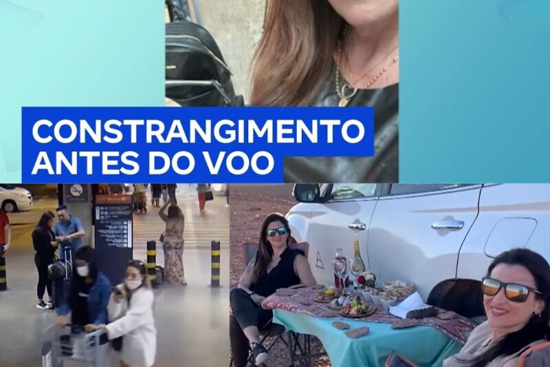 Mulher Tenta Embarcar para a Alemanha e é Surpreendida pela Polícia no Aeroporto de Guarulhos: Um Alerta Sobre Quadrilhas que Trocam Etiquetas de Bagagem