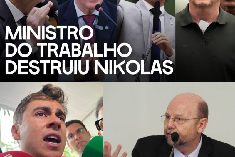 Ministro do Trabalho rejeita “Bolsa Patrão”, defende fim da escala 6×1 e tenta jogar em Bolsonaro a conta de uma reforma que ainda não explicou como vai pagar