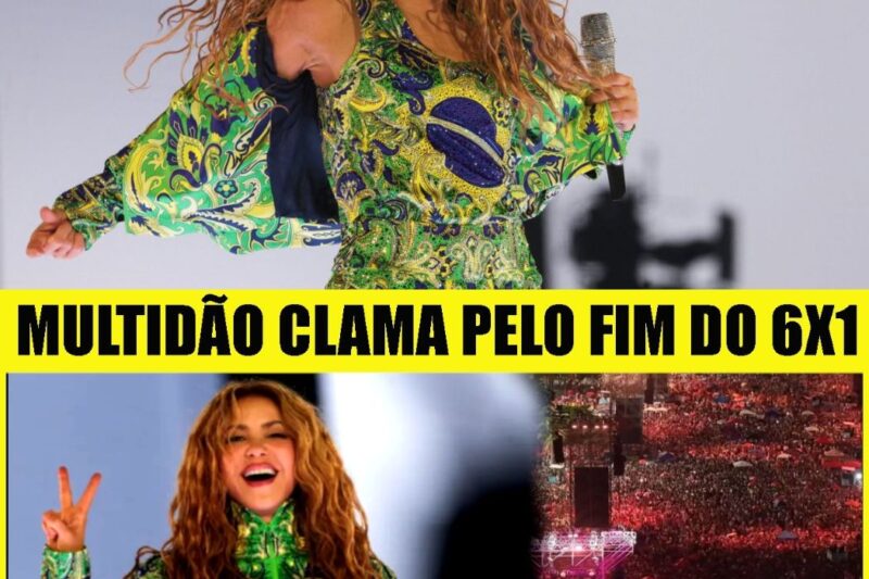 MULTIDÃO SE MANIFESTA CONTRA O CONGRESSO EM SHOW DE SHAKIRA E O INUSITADO ACONTECE! RECADO DADO!