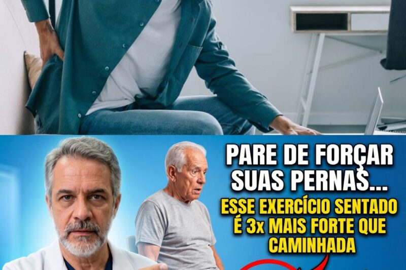 O Exercício Sentado Que Supera Caminhadas de 1 Hora Após os 75 – Revolucione Sua Saúde com Apenas 15 Minutos!