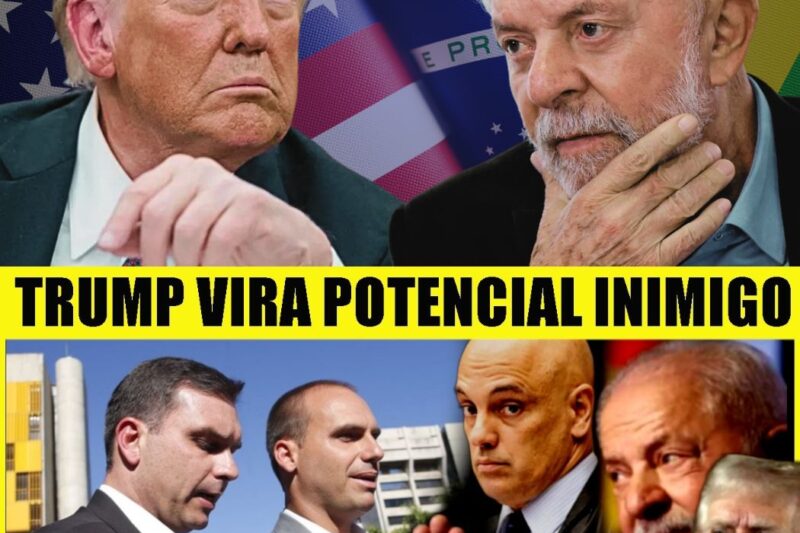 LULA ENTREGA LISTA A TRUMP E GERA PÂNICO NOS IRMÃOS BOLSONARO! REAÇÃO INESPERADA DE TRUMP PREOCUPA!