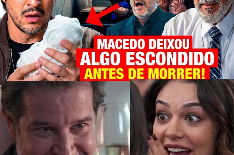 Três Graças: Macedo deixou prova escondida na cela antes de morrer, e Paulinho encontra o segredo que pode derrubar Ferete e Marise