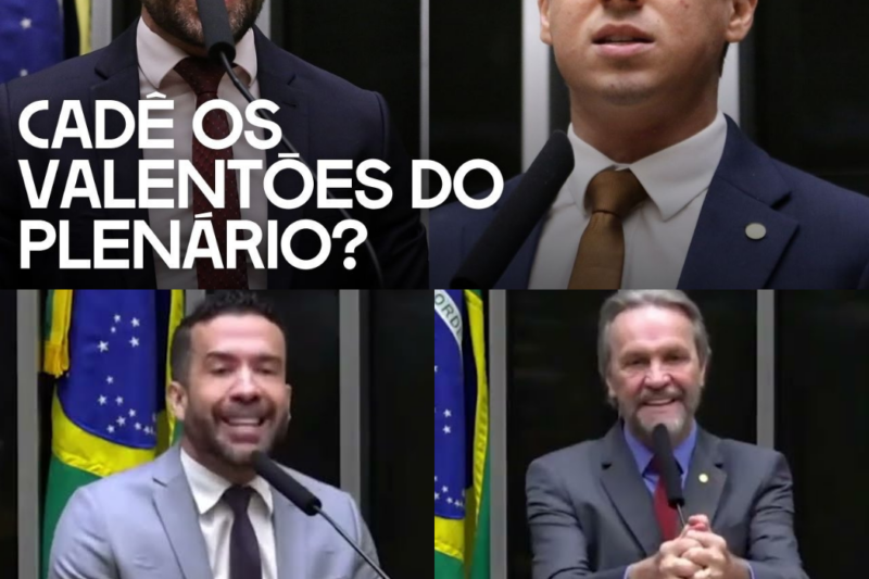 SHOCKING! Janones Escracha Nikolas e Bolsonaristas Que Sumiram do Plenário Após Áudio de Flávio Vazar