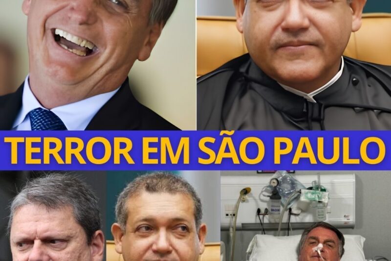 TARCISO TOMA DECISÃO BOMBA EM SÃO PAULO E CAUSA TERROR NA POPULAÇÃO! BOLSONARO QUER FUGIR DA PRISÃO!