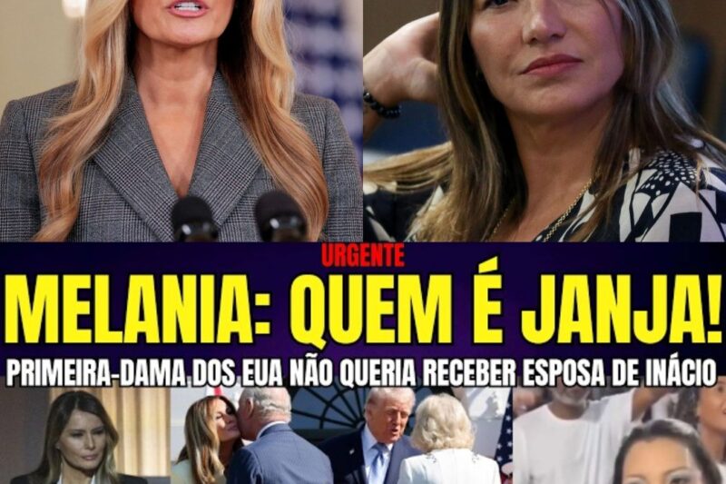 A Humilhação Nos Bastidores de Washington: O Desprezo de Melania Trump e a Verdadeira Face da Diplomacia Brasileira
