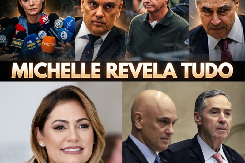 OMG! Moraes e Barroso Mandou Adélio Dar Facada? Michelle Bolsonaro Expõe Tudo por Trás Disso!