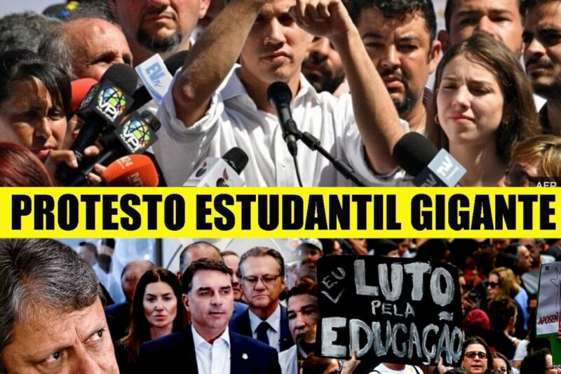 MULTIDÃO SAIU ÀS RUAS PROTESTANDO CONTRA TARCÍSl0 E A CORJA MALDlTA DA DIREITA E A POLÍCIA OS RECEBE