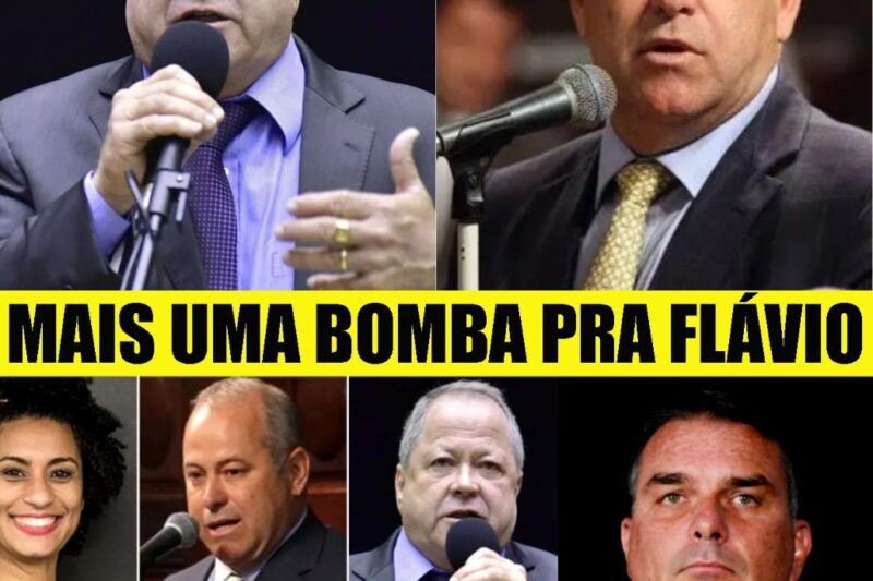 FLÁVIO BOLSOMASTER SE IRRITA COM NOVAS VAIAS E PF APURA RELAÇÃO COM OS BRAZÃO ASSASSINOS DE MARIELLE