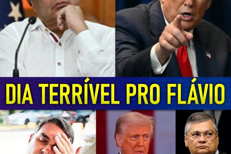 TRUMP DESMENTE FLÁVIO BOLSONARO E TENTATIVA FUGA É CONFIRMADA PELA PF!! FLÁVIO DINO SOLTA B0MBA!!!