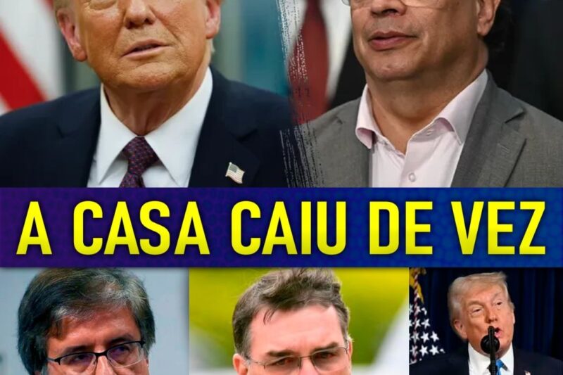 PEDIDA APREENSÃO DO PASSAPORTE DE FLÁVIO BOLSONARO APÓS TRUMP DESMENTIR ENCONTRO!! FUGA CONFIRMADA