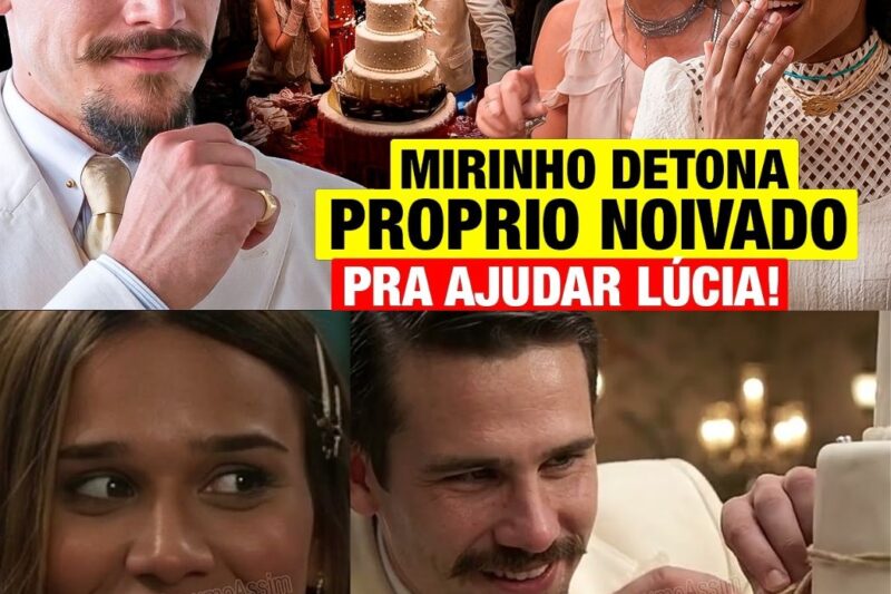 A nobreza do amor: Mirinho sabota o próprio noivado, transforma Virgínia em motivo de escândalo e faz Lúcia virar a estrela da noite