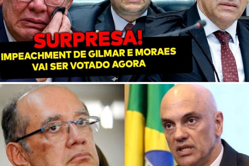 “VAI TER IMPEACHMENT SIM!”: COLUMBRE SURTA COM GILMAR MENDES E DÁ CARTA BRANCA PARA DERRUBAR MORAES APÓS GOLPE MONOCRÁTICO