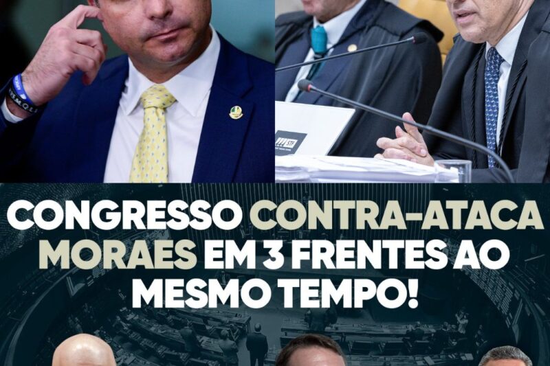 O Contra-ataque da Oposição: Como o Congresso Articula Três Medidas Para Derrubar Moraes e o STF