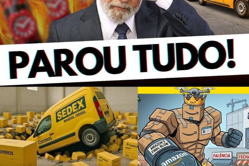 Correios em crise: estatal pode fechar mil agências, cortar 15 mil vagas e vê Amazon acelerar disputa logística no Brasil