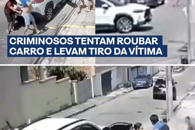 “PELO AMOR DE DEUS, O MEU FILHO NÃO!”: O grito de uma mãe e a reação heróica de um pai sob a mira de bandidos