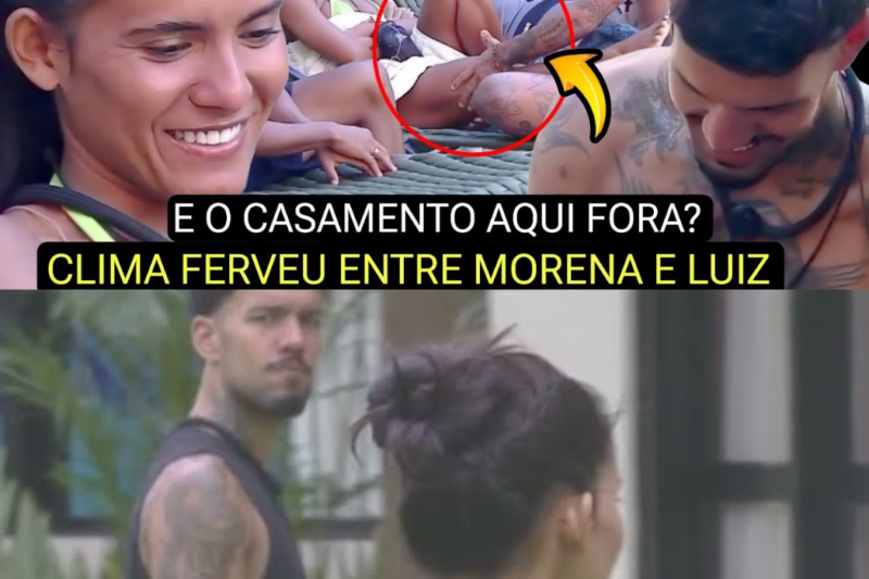 A CASA DO CHEFE: TRAIÇÃO! O HOMEM CASADO: O RELACIONAMENTO ENTRE MORENA E LUIZ ESQUENTA APÓS TROCA DE FILMES