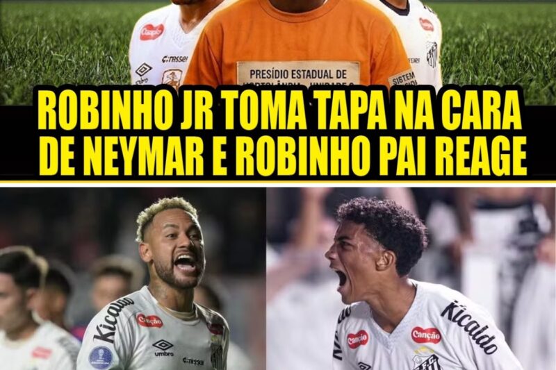 “VOCÊ É UM MOLEQUE, APRENDA O SEU LUGAR!”: A EXPLOSÃO DE NEYMAR CONTRA ROBINHO JR. QUE INCENDIOU O SANTOS