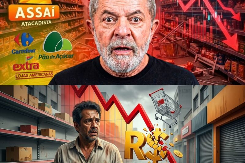 Lojas vendem muito, mas lucram quase nada: queda no comércio revela um futuro difícil para a economia brasileira